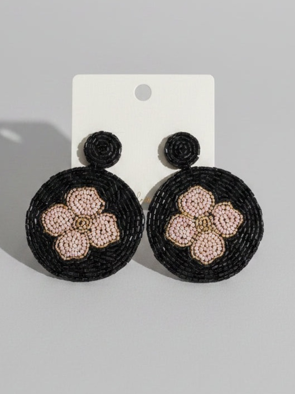 Tori Flower Beaded Earrings